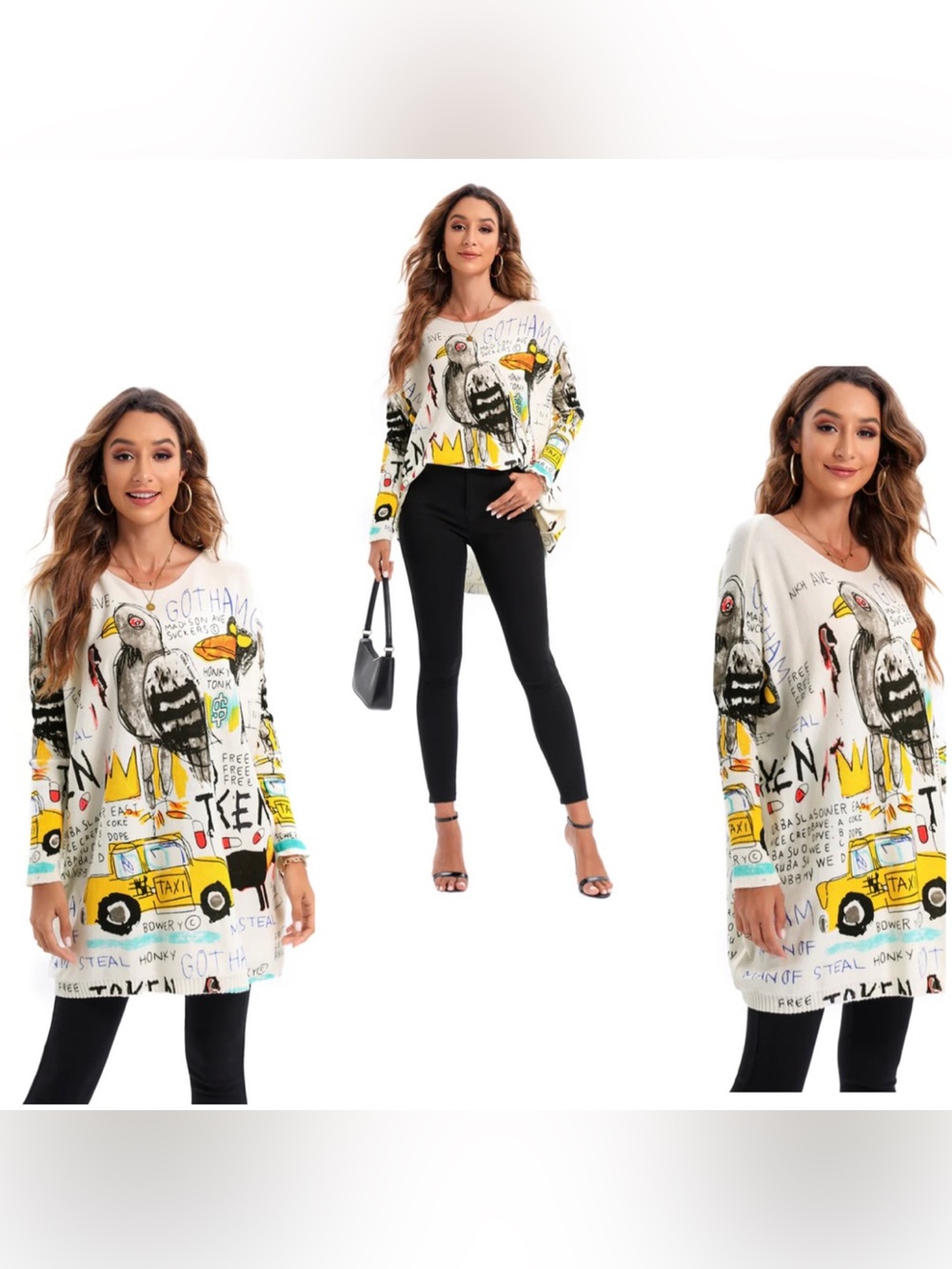 New York Novelty Pullover OS Women's